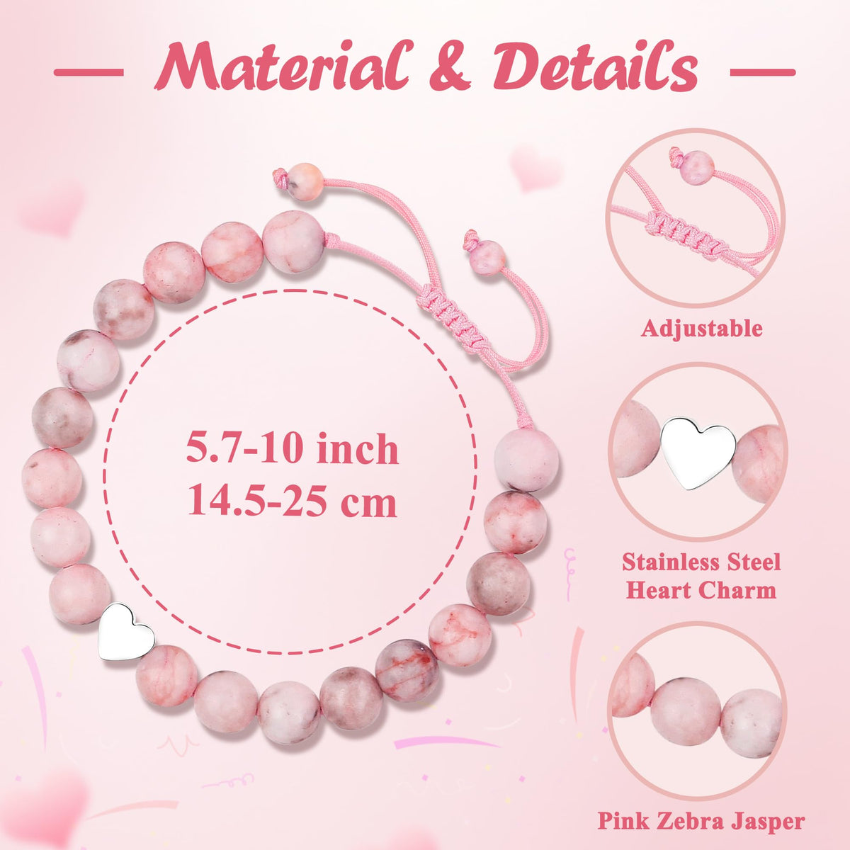 Sereney Birthday Gifts for Girls, 1-16 Year Old Girl Birthday Bracelet Gift