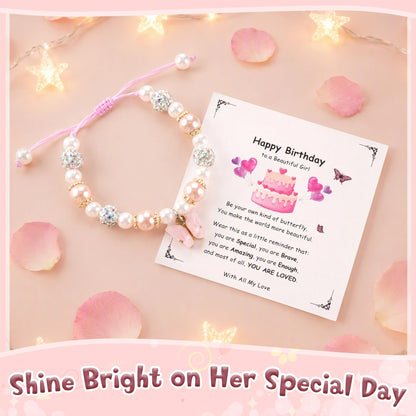 Sereney Birthday Gifts for Girls, 1-16 Year Old Girl Birthday Bracelet Gift
