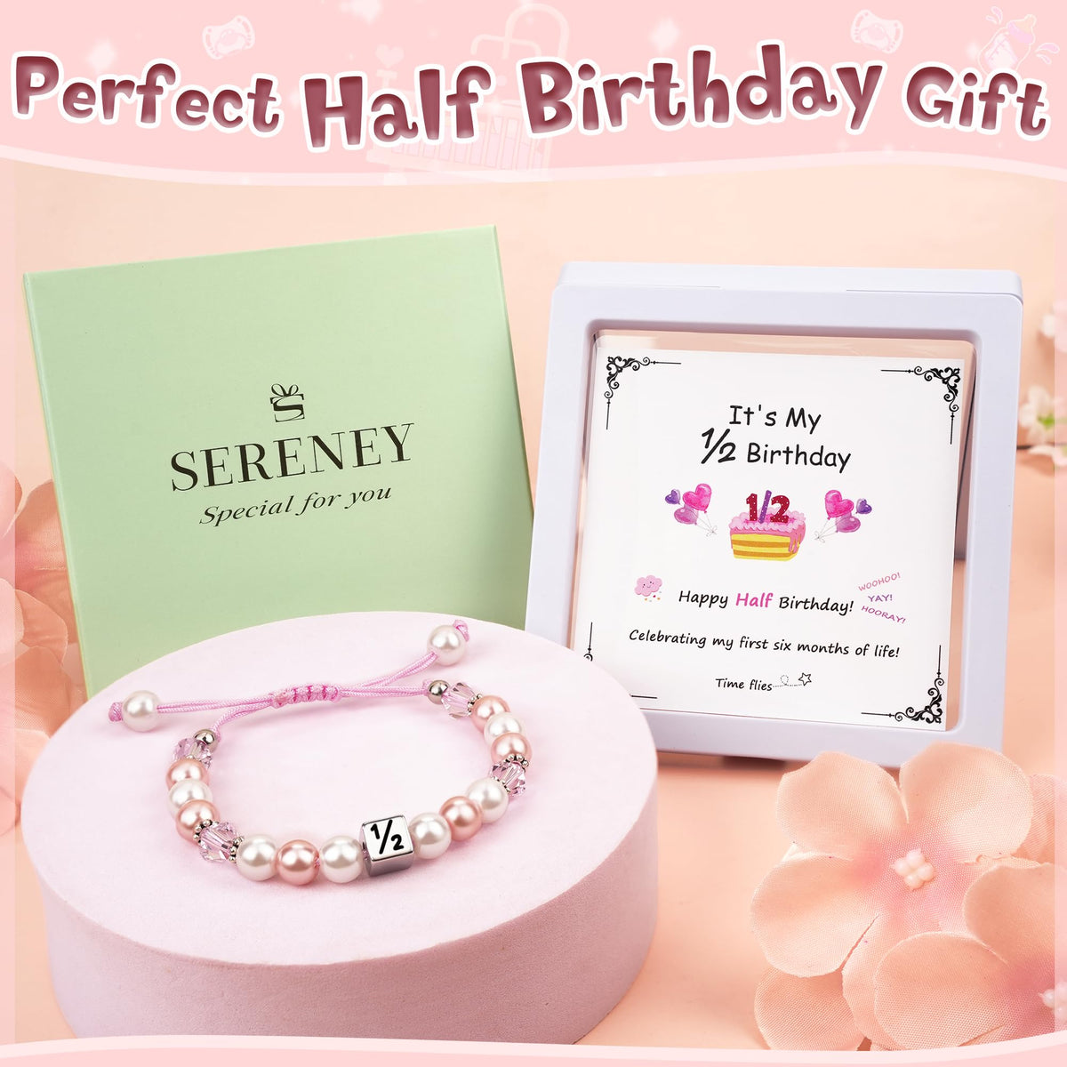 Sereney Birthday Gifts for Girls, 1-16 Year Old Girl Birthday Bracelet Gift