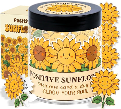 DEARMINE 60 Positive Pickle Cards Jar, Birthday Gifts for Women, Teens, Adults, Back to School Gift, White Elephant Gifts, Stocking Stuffers, Teen Girl Gifts Trendy Stuff