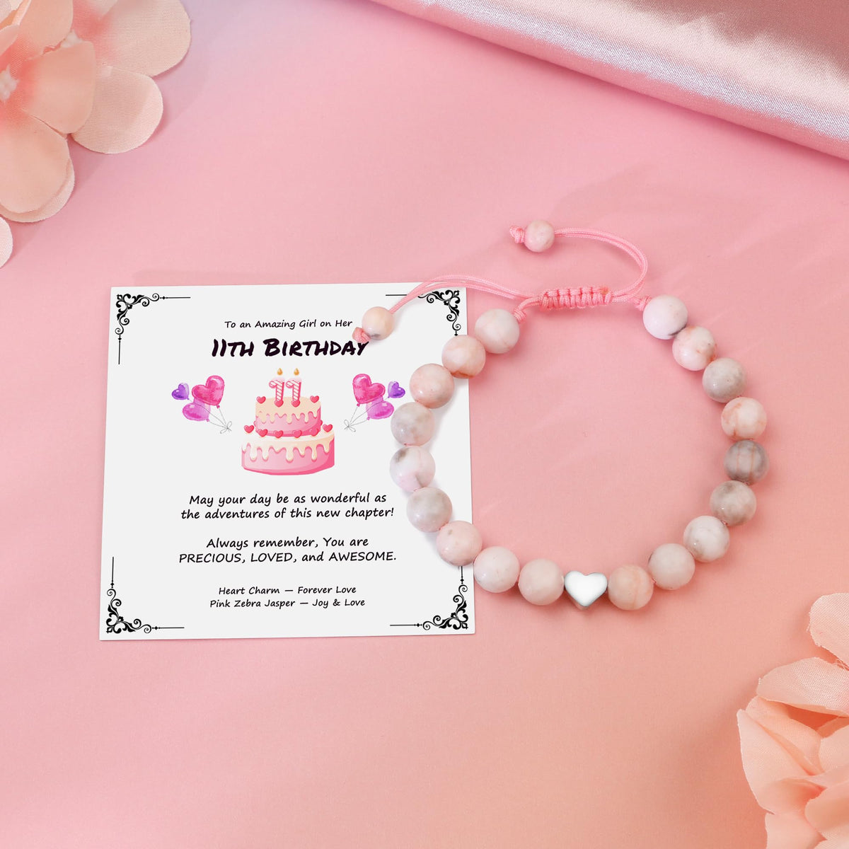 Sereney Birthday Gifts for Girls, 1-16 Year Old Girl Birthday Bracelet Gift