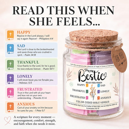 Read This When Bible Verses Jar – Birthday Gifts for Women, Christian Gifts for Women, Graduations Gift for Her, Gift for Mom from Daughter