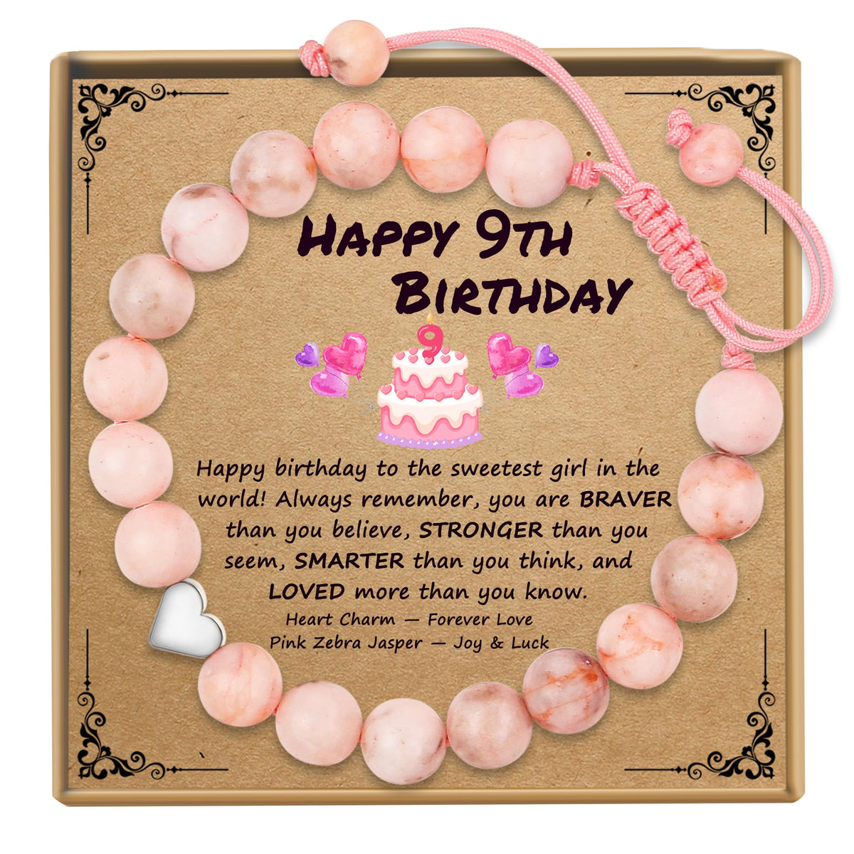 Sereney Birthday Gifts for Girls, 1-16 Year Old Girl Birthday Bracelet Gift