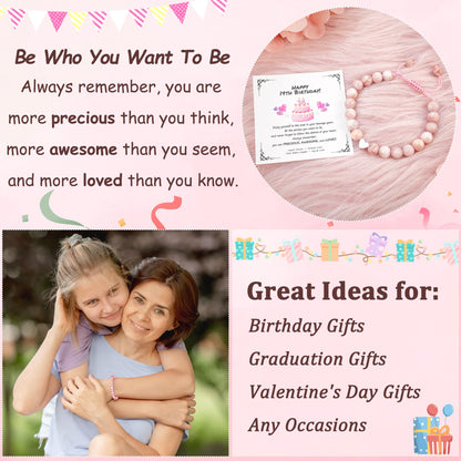 Sereney Birthday Gifts for Girls, 1-16 Year Old Girl Birthday Bracelet Gift