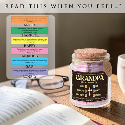 Read This When Bible Verses Jar – Birthday Gifts for Women, Christian Gifts for Women, Graduations Gift for Her, Gift for Mom from Daughter