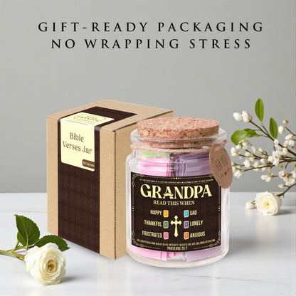 Read This When Bible Verses Jar – Birthday Gifts for Women, Christian Gifts for Women, Graduations Gift for Her, Gift for Mom from Daughter