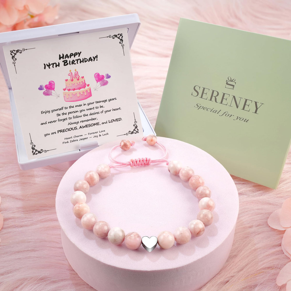 Sereney Birthday Gifts for Girls, 1-16 Year Old Girl Birthday Bracelet Gift