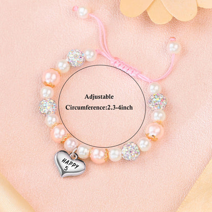 Sereney Birthday Gifts for Girls, 1-16 Year Old Girl Birthday Bracelet Gift