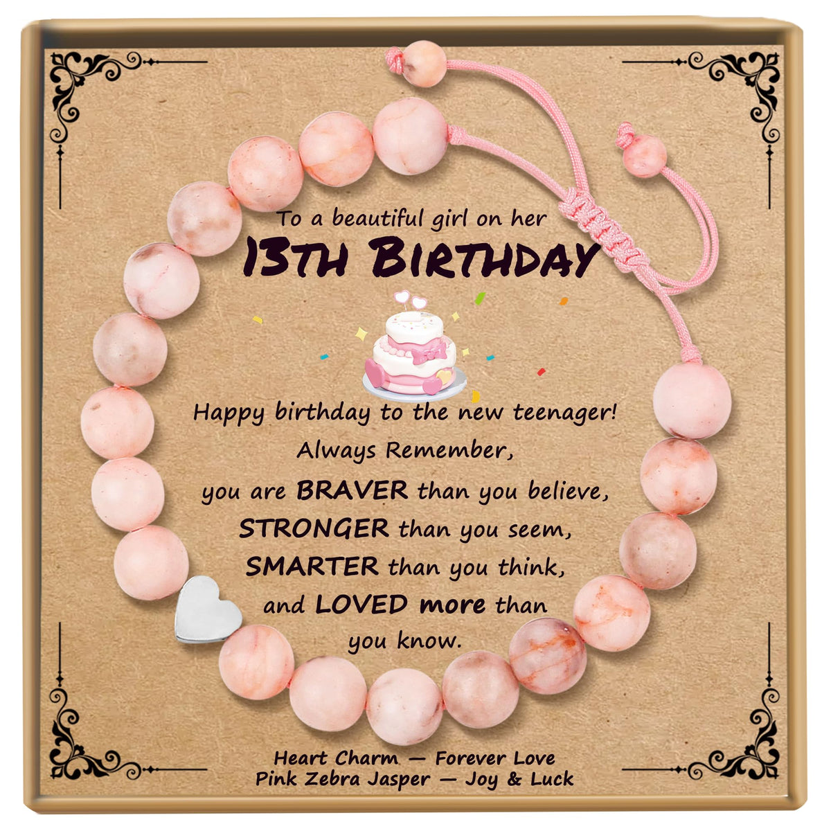 Sereney Birthday Gifts for Girls, 1-16 Year Old Girl Birthday Bracelet Gift
