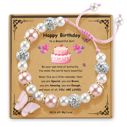 Sereney Birthday Gifts for Girls, 1-16 Year Old Girl Birthday Bracelet Gift