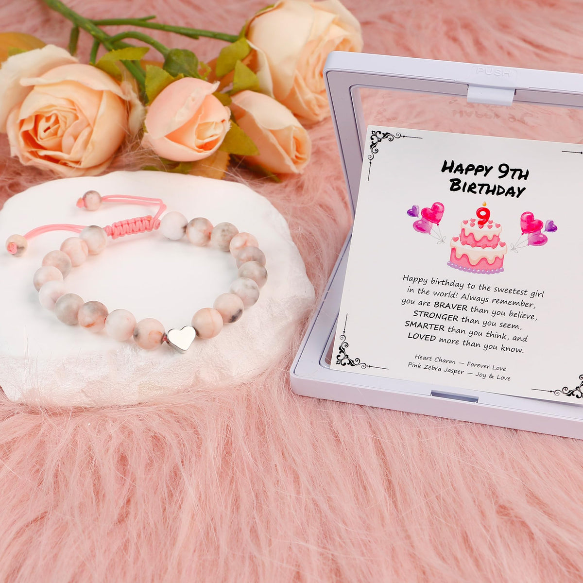 Sereney Birthday Gifts for Girls, 1-16 Year Old Girl Birthday Bracelet Gift