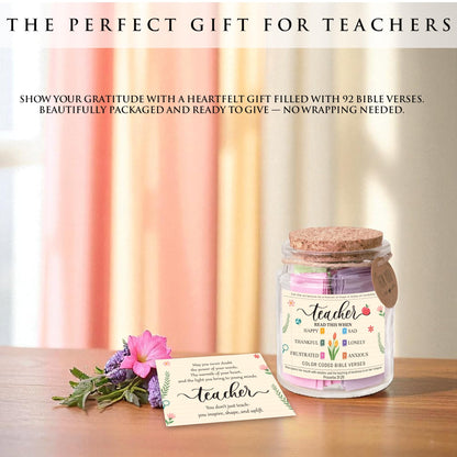 Read This When Bible Verses Jar – Birthday Gifts for Women, Christian Gifts for Women, Graduations Gift for Her, Gift for Mom from Daughter