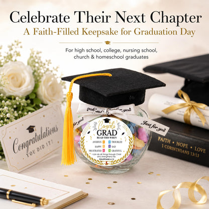 Read This When Bible Verses Jar – Birthday Gifts for Women, Christian Gifts for Women, Graduations Gift for Her, Gift for Mom from Daughter