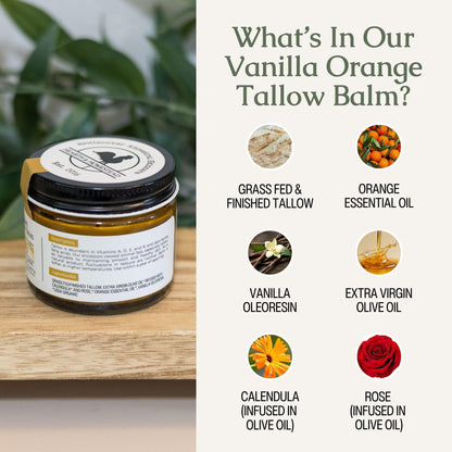 Hearth & Homestead Whipped Beef Tallow for Skin & Face, Unscented, 1.3oz