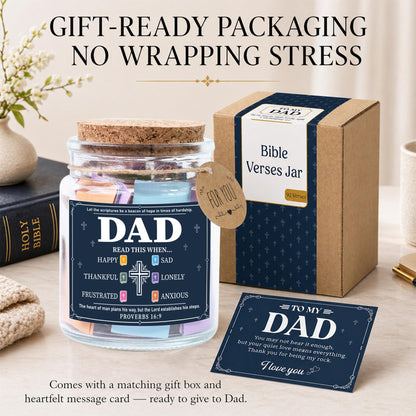 Read This When Bible Verses Jar – Birthday Gifts for Women, Christian Gifts for Women, Graduations Gift for Her, Gift for Mom from Daughter