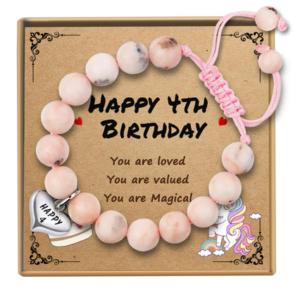 Sereney Birthday Gifts for Girls, 1-16 Year Old Girl Birthday Bracelet Gift