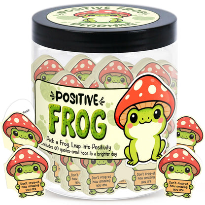 DEARMINE 60 Positive Pickle Cards Jar, Birthday Gifts for Women, Teens, Adults, Back to School Gift, White Elephant Gifts, Stocking Stuffers, Teen Girl Gifts Trendy Stuff