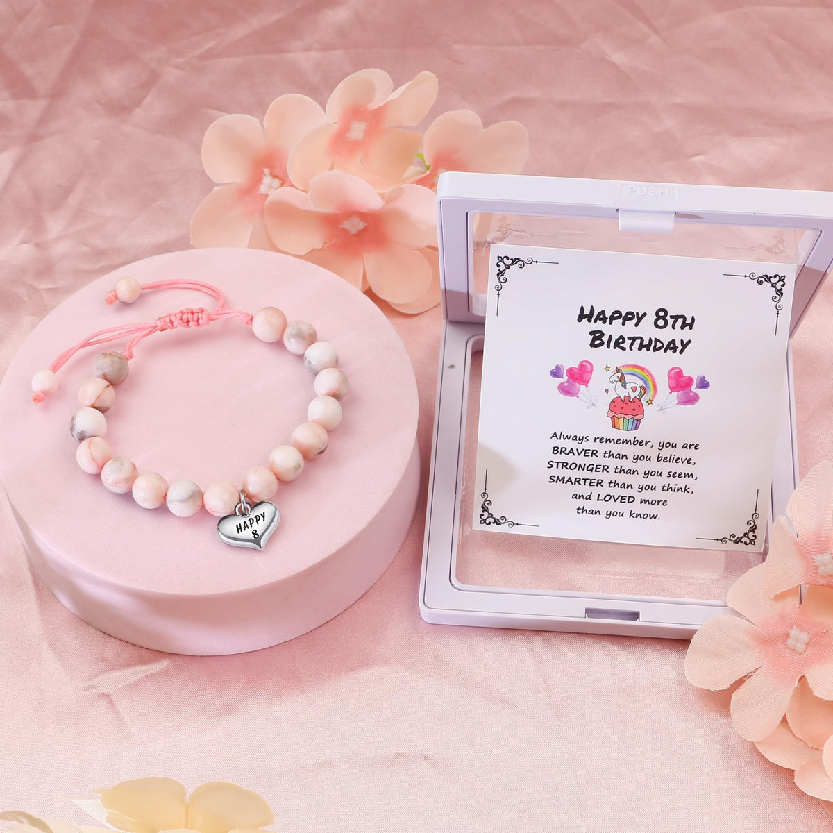 Sereney Birthday Gifts for Girls, 1-16 Year Old Girl Birthday Bracelet Gift