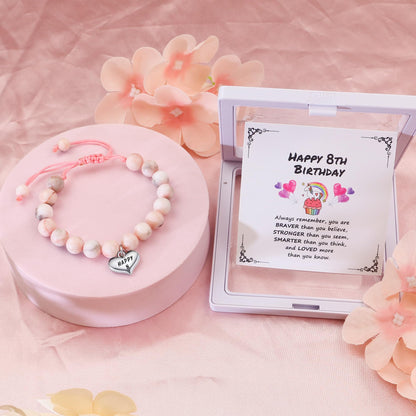 Sereney Birthday Gifts for Girls, 1-16 Year Old Girl Birthday Bracelet Gift