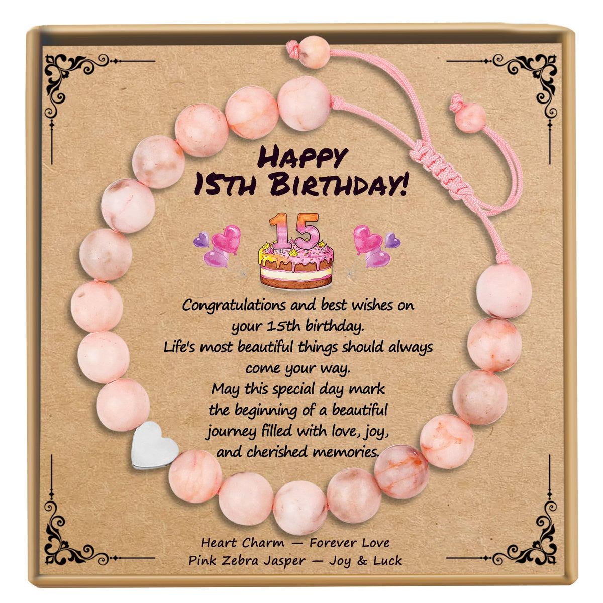 Sereney Birthday Gifts for Girls, 1-16 Year Old Girl Birthday Bracelet Gift