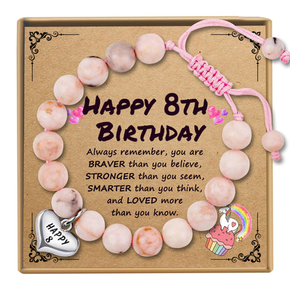 Sereney Birthday Gifts for Girls, 1-16 Year Old Girl Birthday Bracelet Gift