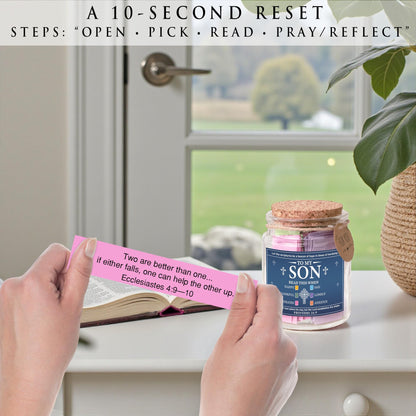 Read This When Bible Verses Jar – Birthday Gifts for Women, Christian Gifts for Women, Graduations Gift for Her, Gift for Mom from Daughter