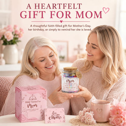 Read This When Bible Verses Jar – Birthday Gifts for Women, Christian Gifts for Women, Graduations Gift for Her, Gift for Mom from Daughter