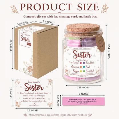 Read This When Bible Verses Jar – Birthday Gifts for Women, Christian Gifts for Women, Graduations Gift for Her, Gift for Mom from Daughter