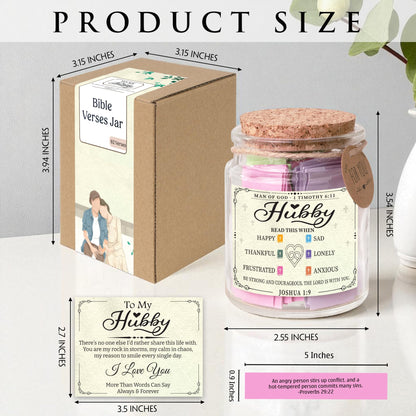 Read This When Bible Verses Jar – Birthday Gifts for Women, Christian Gifts for Women, Graduations Gift for Her, Gift for Mom from Daughter