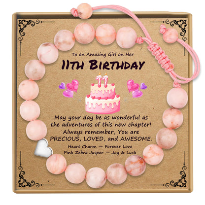 Sereney Birthday Gifts for Girls, 1-16 Year Old Girl Birthday Bracelet Gift