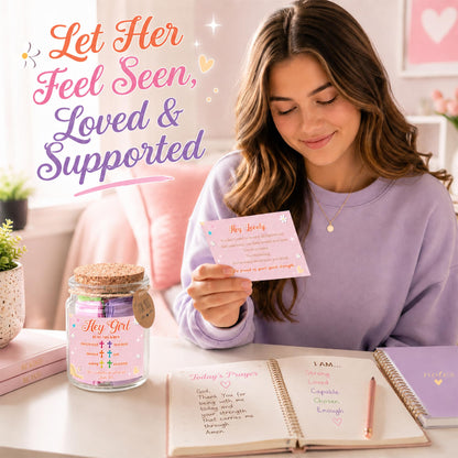 Read This When Bible Verses Jar – Birthday Gifts for Women, Christian Gifts for Women, Graduations Gift for Her, Gift for Mom from Daughter