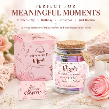 Read This When Bible Verses Jar – Birthday Gifts for Women, Christian Gifts for Women, Graduations Gift for Her, Gift for Mom from Daughter