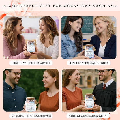 Read This When Bible Verses Jar – Birthday Gifts for Women, Christian Gifts for Women, Graduations Gift for Her, Gift for Mom from Daughter